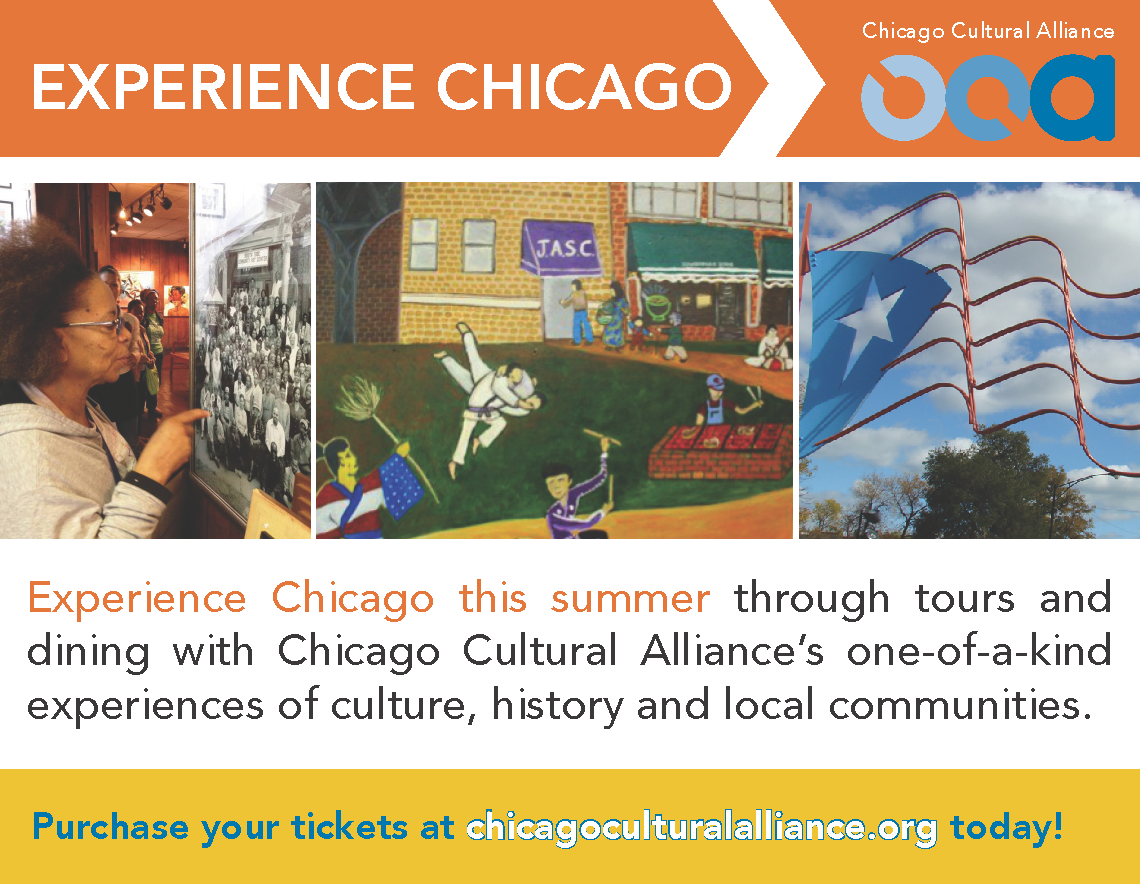 Bronzeville Art and History Bus Tours –  Thurs.  July 10 and Fri. Sept 12, 2014