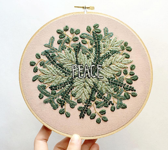 The gift of PEACE.. Sarah K. Benning